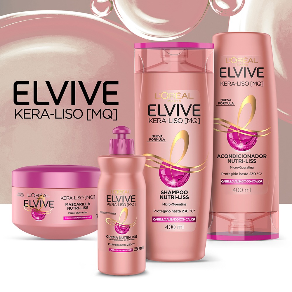 Shampoo Keraliso con Micro Keratina 230° Elvive L’Oréal Paris - Imagen 5