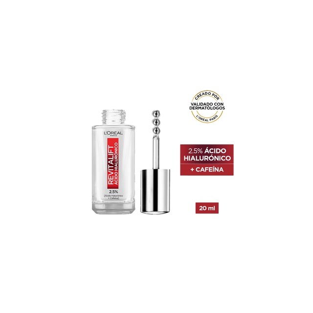 Serum Rellenador Ojos L’Oréal Paris Revitalift Ácido Hialurónico x 20 ml - Imagen 2