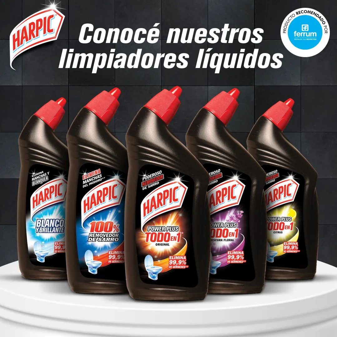 Removedor de sarro Harpic Power Plus Citrus x 500 ml - Imagen 5