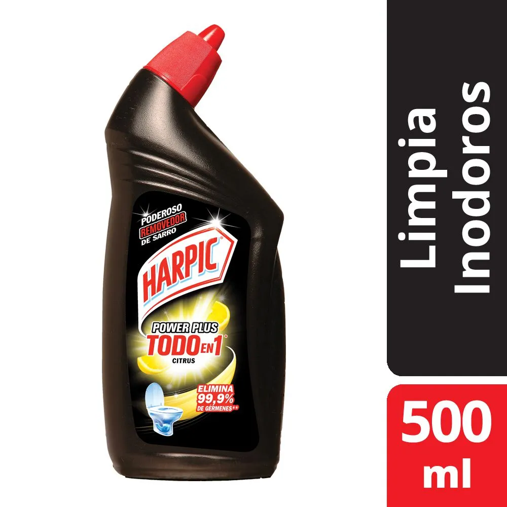 Removedor de sarro Harpic Power Plus Citrus x 500 ml