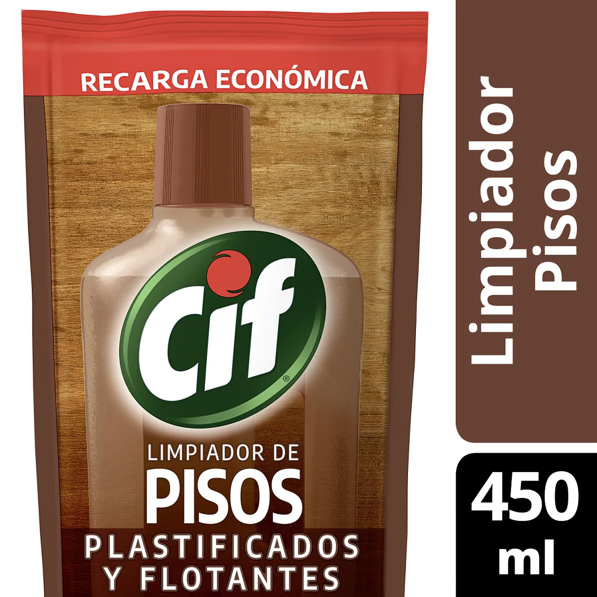 Limpiador de pisos Cif Pisos Plastificados y Flotantes x 450 ml