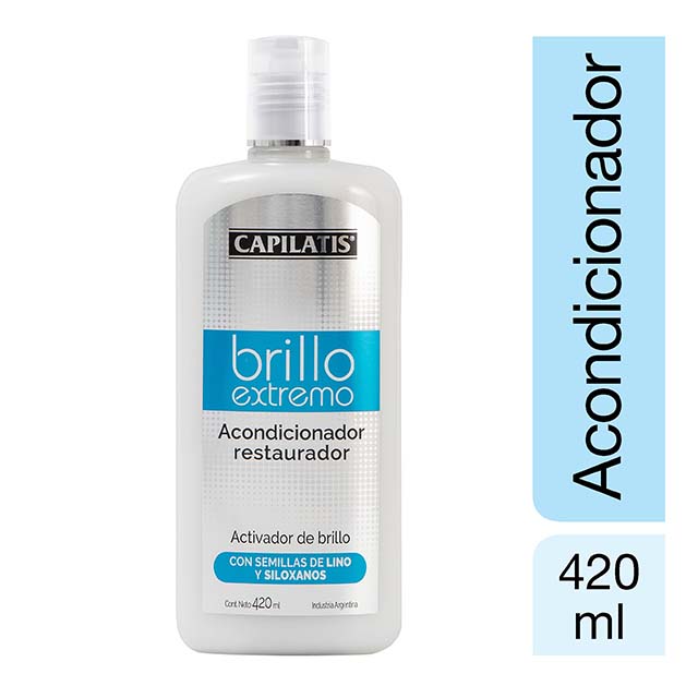 Acondicionador Capilatis Restaurador Brillo Extremo x 420 ml