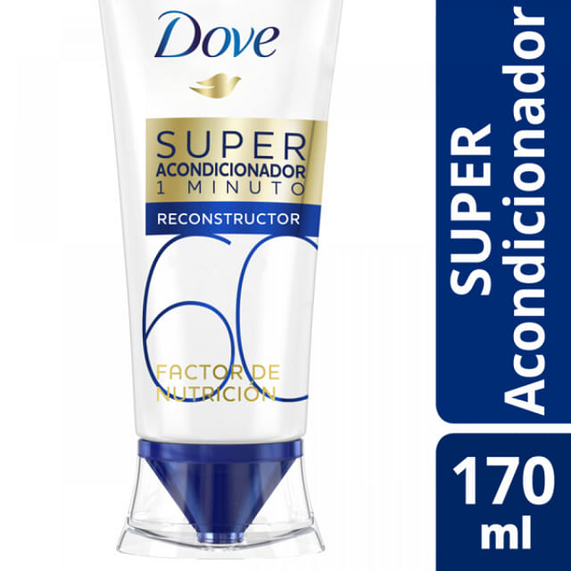 Super Acondicionador Dove Factor Nutrición 60 x 170 ml