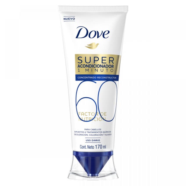 Super Acondicionador Dove Factor Nutrición 60 x 170 ml - Imagen 2