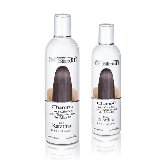 Shampoo Biferdil para Cabellos Alisados